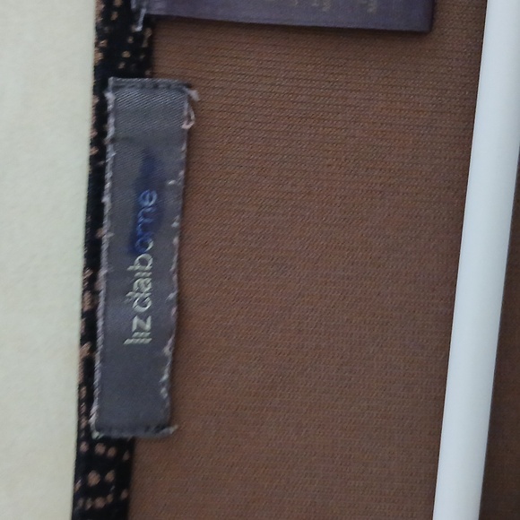 Liz Claiborne Brown Paisley Cami - Picture 7 of 7